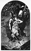 Wagner Die WalkÜre, 1856 Painting by Granger Wagner Die WalkÜre, 1856 Painting by Granger