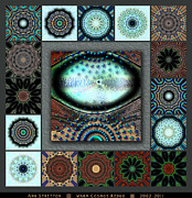 Warm Cosmos Redux Digital Art by Ann Stretton