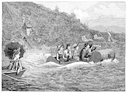 Water Ride, 1885 Painting by Granger