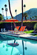 WATER WAITING Palm Springs CA Photograph by William Dey