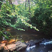 Waterfall Photograph by Daniel Eskridge