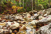 Waterfall In Attitash NH Photograph by James Steele