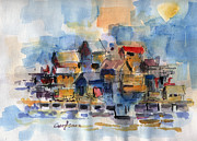 Waterfront Painting by Anthony Coulson