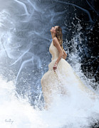 Waves of His Glory Digital Art by Jennifer Page
