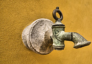 Weathered Brass Water Spigot Photograph by David Letts
