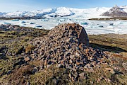 Weathered Erratic And Glacial Lake Photograph by Science Photo Library
