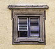 Weathered Window of Florence Photograph by David Letts