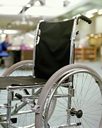 Wheelchair Photograph by Science Photo Library