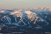 Whitefish Mountain Resort At Sunset  by Craig Moore