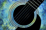 Winter Guitar Photograph by Andee Design