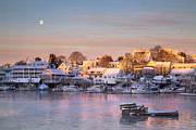 Winter Morning in Boothbay Harbor Photograph by Benjamin Williamson