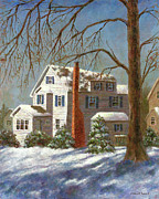 Winter White Painting by Susan Savad Winter White Painting by Susan Savad