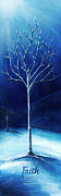 Winter's Hope Painting by Shevon Johnson
