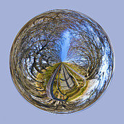 Wooden Bridge Orb Photograph by Bill Barber