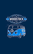 Woodstock - Van Digital Art by Brand A
