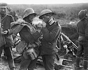Wwi British & German Soldier Photograph by Granger Wwi British & German Soldier Photograph by Granger