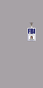 X Files - Scully Badge Digital Art by Brand A