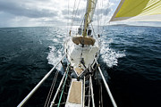 Yacht Sailing On The Southern Ocean Photograph by John White Photos