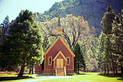 Yosemite Valley Chapel lomo Photograph by Jane Rix