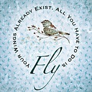 You Wings Already Exist. All You Have Photograph by Teresa Mucha