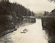 Yukon Miles Canyon, 1897 Photograph by Granger Yukon Miles Canyon, 1897 Photograph by Granger