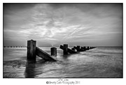  Rich Skies mono Photograph by B Cash