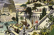 Hanging Gardens of Babylon Photograph by Photo Researchers