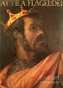 Attila The Hun #1 Photograph by Photo Researchers