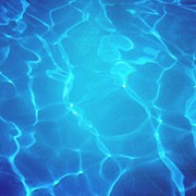 Blue water surface - swimming pool #1 Photograph by Matthias Hauser