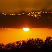 Emergence Of A Golden Sun #1 Photograph by James Granberry