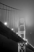 Golden Gate Bridge at night #1 Photograph by Mike Irwin