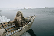 Inuit Hunter In Traditional Clothes #1 Photograph by Flip Nicklin Inuit Hunter In Traditional Clothes #1 Photograph by Flip Nicklin