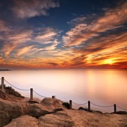 Long Exposure Of Last Night's Sunset #1 Photograph by Larry Marshall