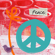 Peace #1 Mixed Media by Linda Woods