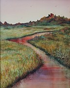 Wetlands Painting by Ruth Kamenev