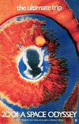 2001 A Space Odyssey, Poster, 1968 Photograph by Everett