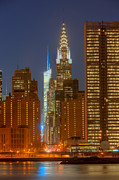 42nd Street Buildings at Twilight I Photograph by Clarence Holmes