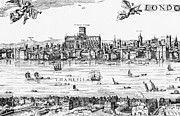 Visscher: London, 1616 #5 Photograph by Granger Visscher: London, 1616 #5 Photograph by Granger