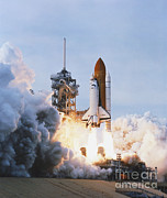 Shuttle Lift-off #8 Photograph by Science Source