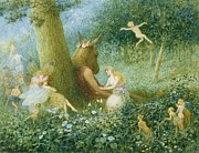 A Midsummer Night's Dream Painting by HT Green