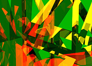 ABSTRACT Sine L 10 Digital Art by Russell Kightley