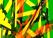 ABSTRACT Sine L 11 Digital Art by Russell Kightley