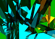 ABSTRACT Sine L 7 Digital Art by Russell Kightley
