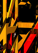 ABSTRACT Sine P 1 Digital Art by Russell Kightley