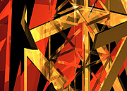 Abstract Tan 2 Digital Art by Russell Kightley