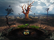 Antropogenesy Digital Art by Alessandro Della Pietra