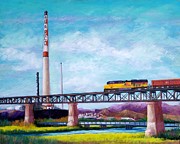 Asarco and the RR Bridge Pastel by Candy Mayer