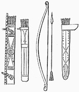 Assyrian Bow And Arrow by Granger