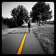 Biking Home Photograph by Natasha Marco