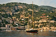Black Sailboat Photograph by Steven Sparks Black Sailboat Photograph by Steven Sparks